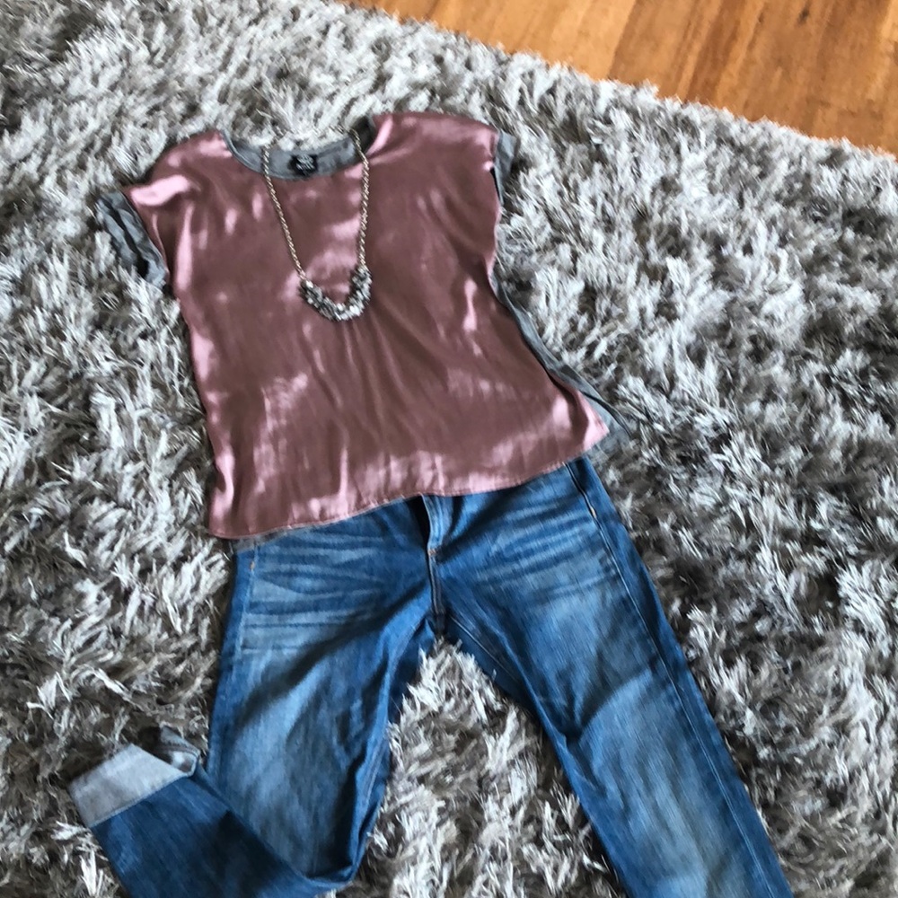 -SOLD-Bobeau shirt- soft and so comfortable